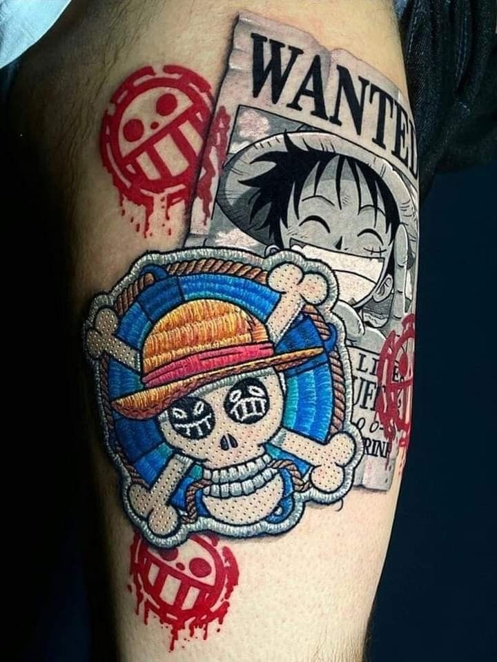 Best 26 One Piece Tattoo Ideas Luffy, Zoro, Ace, Law, Minimalist & Sleeve Designs