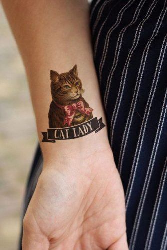 27 Small Cat Tattoo Ideas