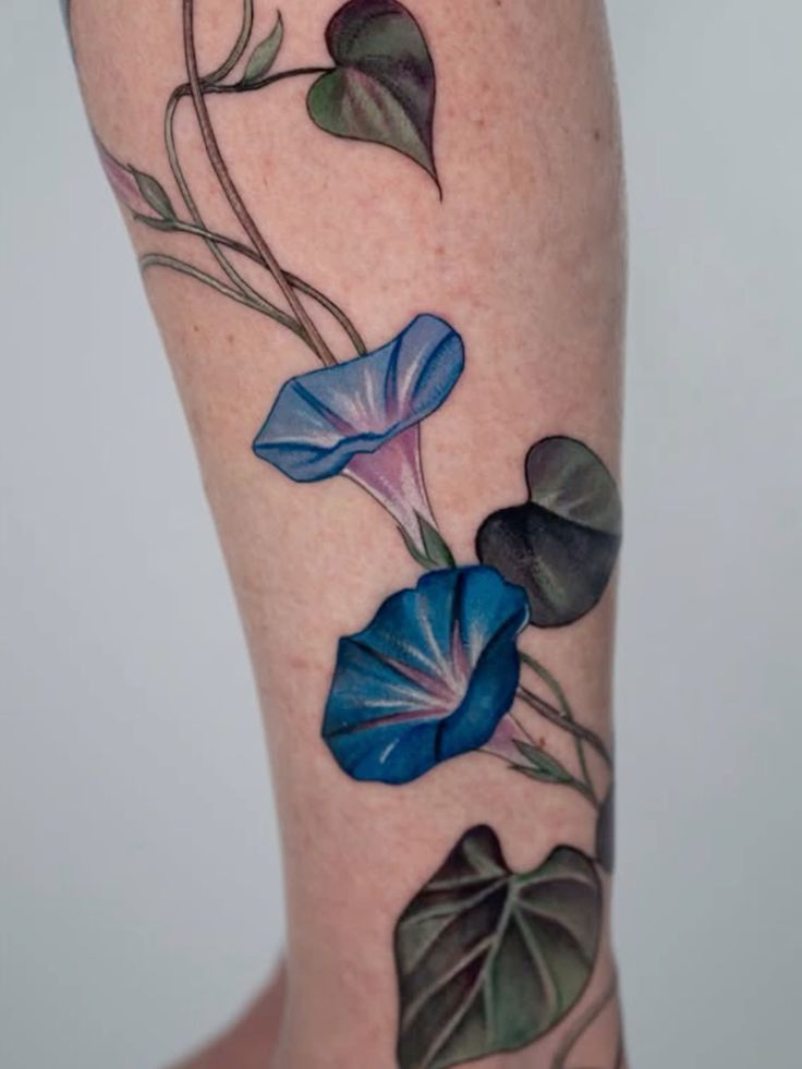29 Morning Glory Tattoo Ideas: Elegant Vines, Quiet Symbolism, and Wearable Color
