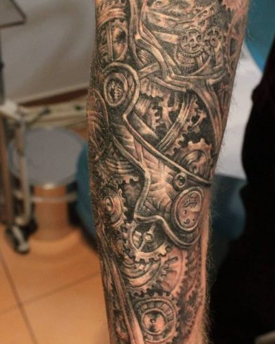 Explore 22 Unique Steampunk Tattoo Ideas for : Victorian Elegance Meets Modern Mechanics
