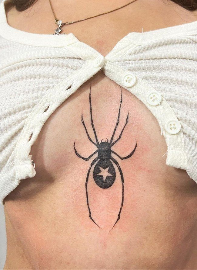 26 Ideas Spider Tattoo: Cool, Creepy, and Incredibly Creative Ink Designs