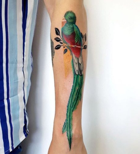 Explore 20 Captivating Quetzal Tattoo Designs for a Vibrant Ink Inspiration
