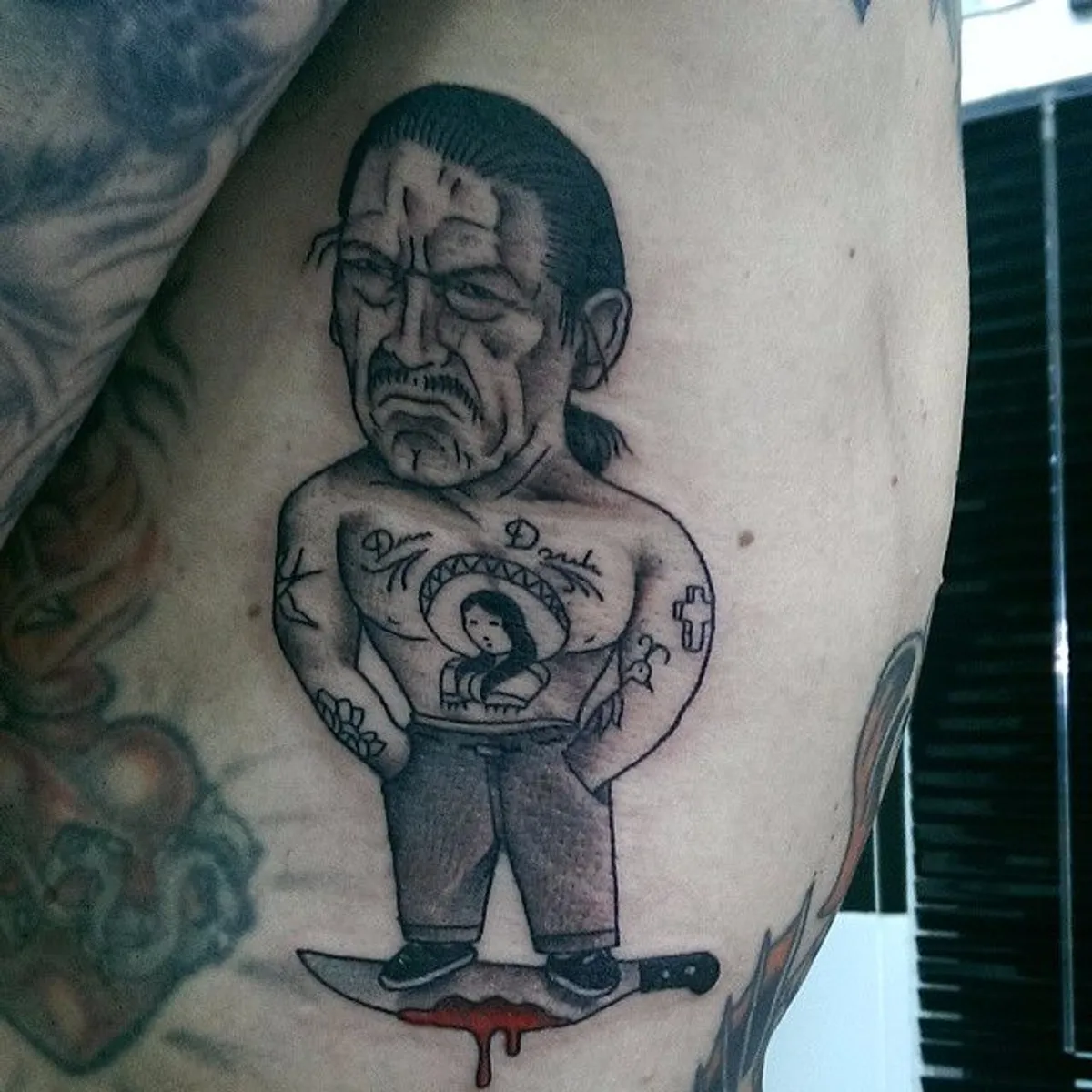 17 Iconic Danny Trejo Tattoo Ideas for Explore Bold Designs, Realistic Portraits