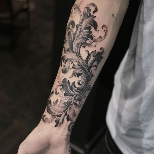 27 Filigree Tattoo Ideas: Baroque Scrollwork That Moves With the Body