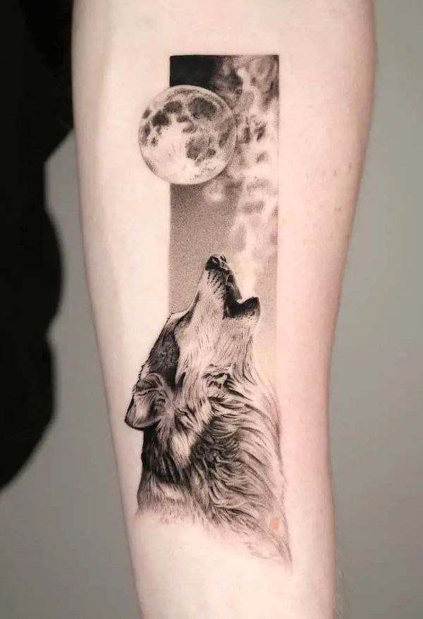 Explore 24 Stunning Realistic Wolf Tattoos for : Top Design Ideas for Forearm, Shoulder, Chest, and More
