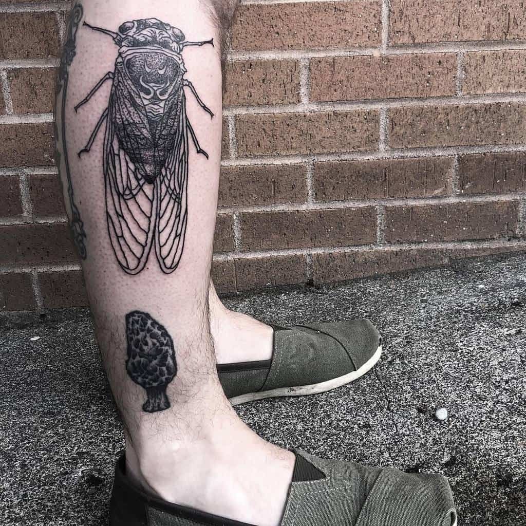 29 Cicada Tattoo Ideas: From Simple Linework to Lush Color