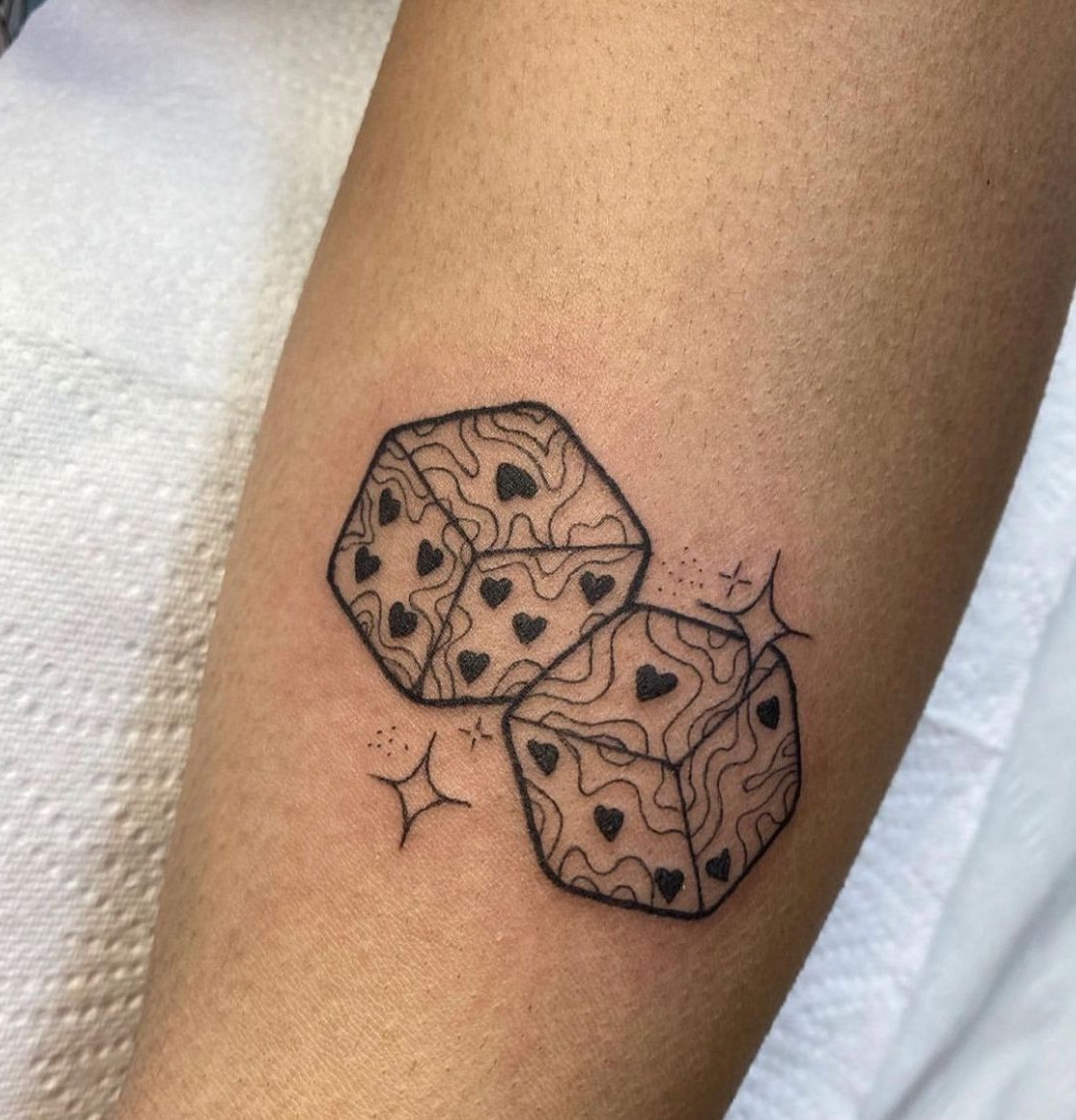 25 Dice Tattoo Ideas with Cool Flash Designs, Stencil Outlines & Men s Placement