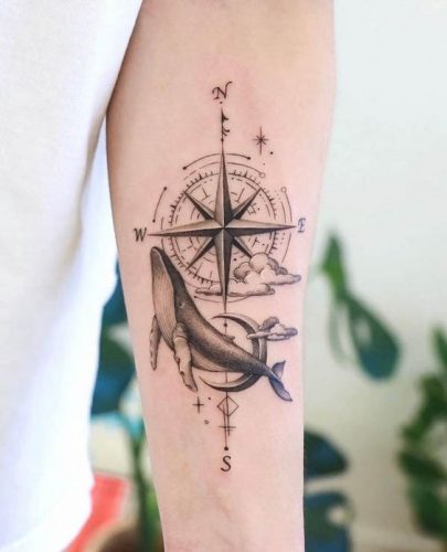 Find Your Direction: 20 Compass Tattoo Ideas for Men
