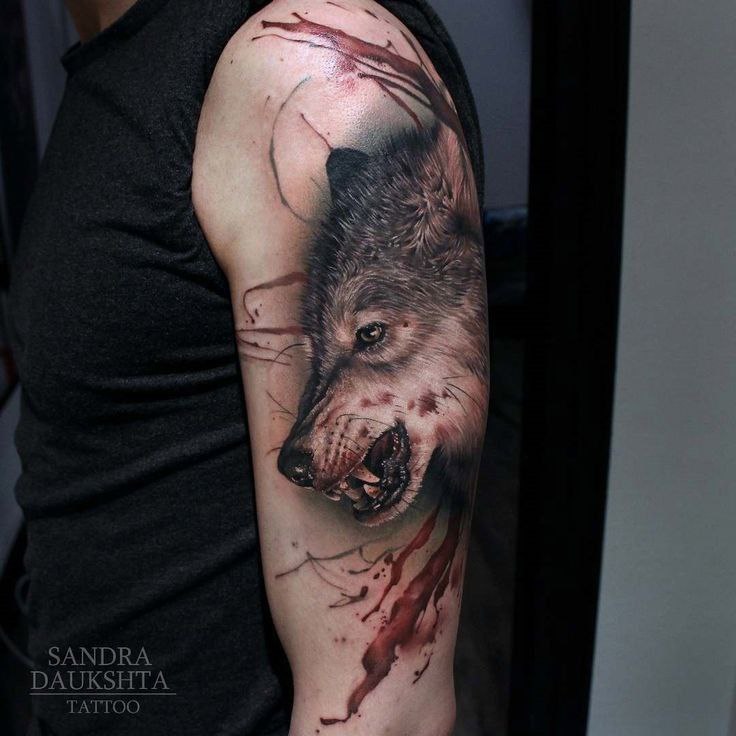 Explore 24 Stunning Realistic Wolf Tattoos for : Top Design Ideas for Forearm, Shoulder, Chest, and More