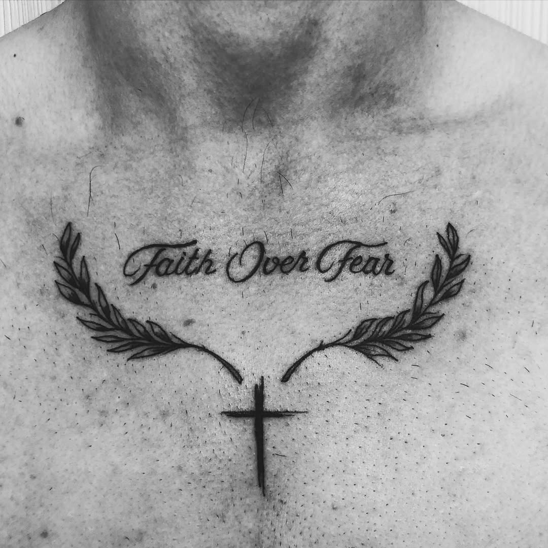 Faith Over Fear Tattoo 25 Designs That Inspire Strength and Courage