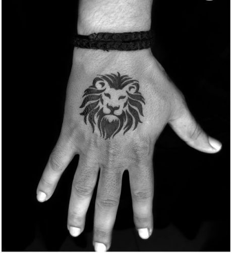 Lion Tattoo Outline: 19 Bold and Striking Silhouette Designs