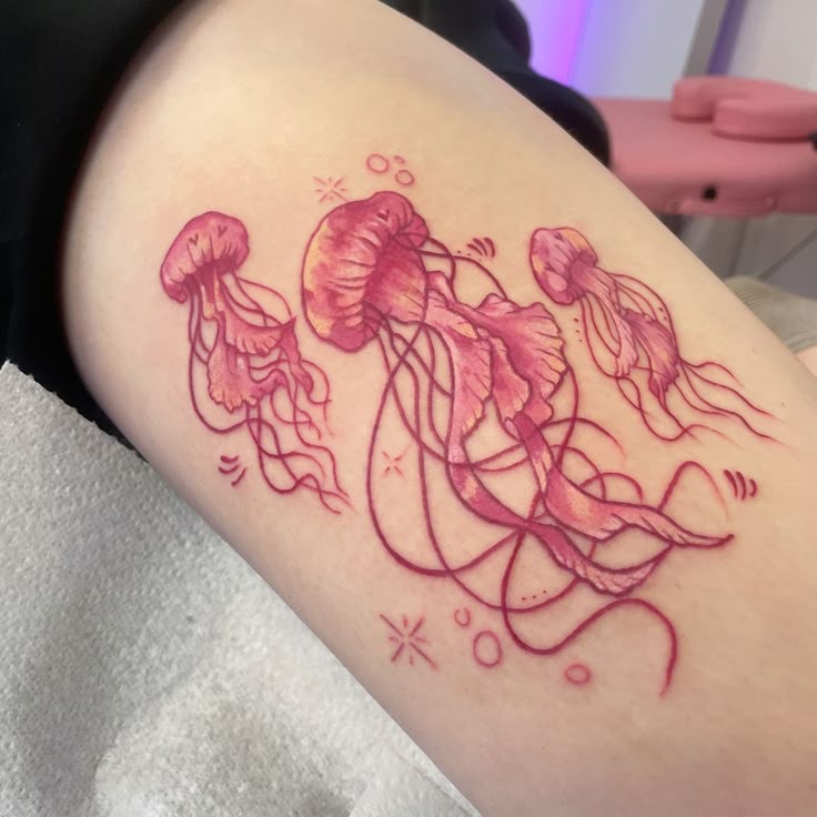 30 Jellyfish Tattoo Designs with Meaning and Style Flowing