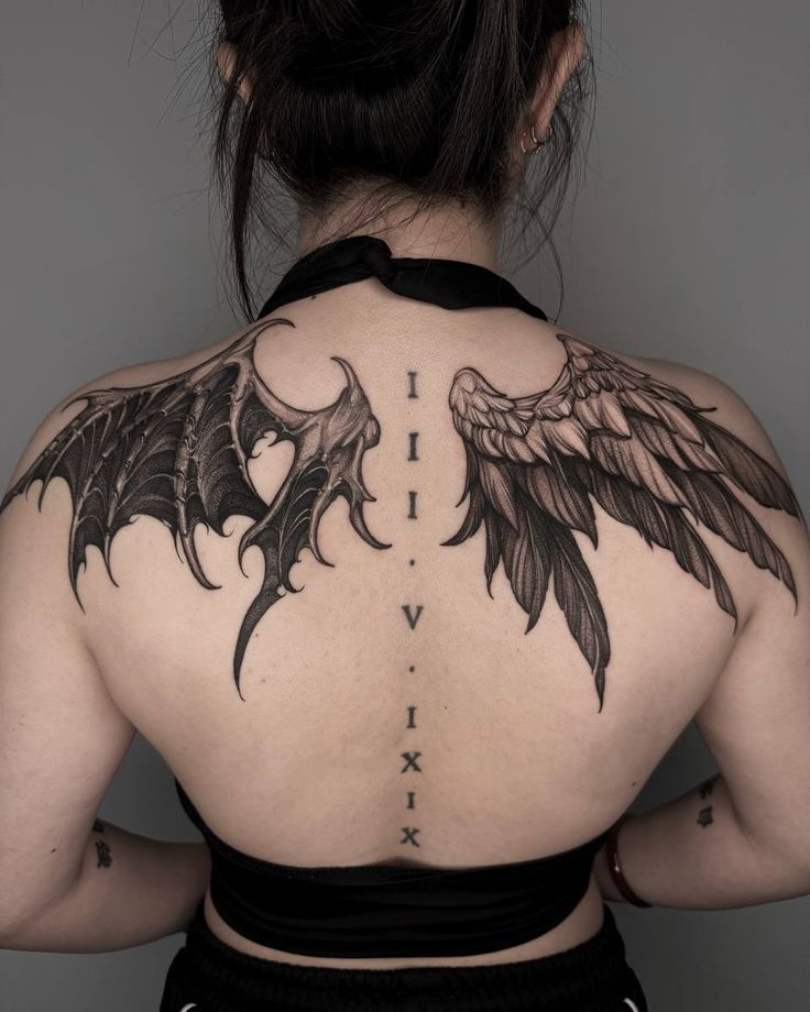 Wings Tattoo 28 Ideas: Stunning Angel, Phoenix, Icarus, Back, Arm & Chest Designs