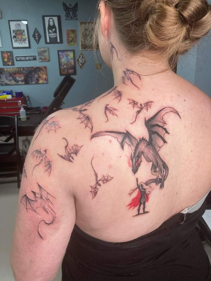 29 Dragon Tattoo Ideas for Men and Women Abstract, Realistic, Shoulder and Arm Designs