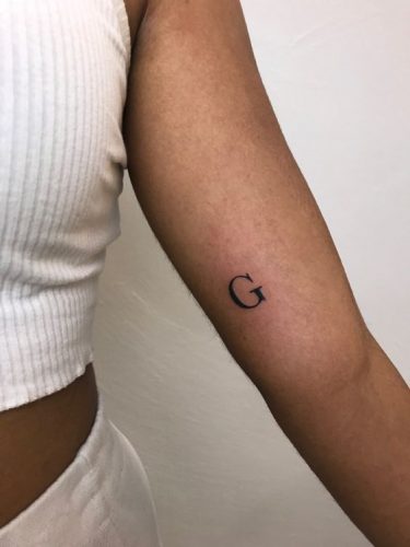 Discover 17 Exquisite ‘G’ Tattoo Designs for Individual Expression in