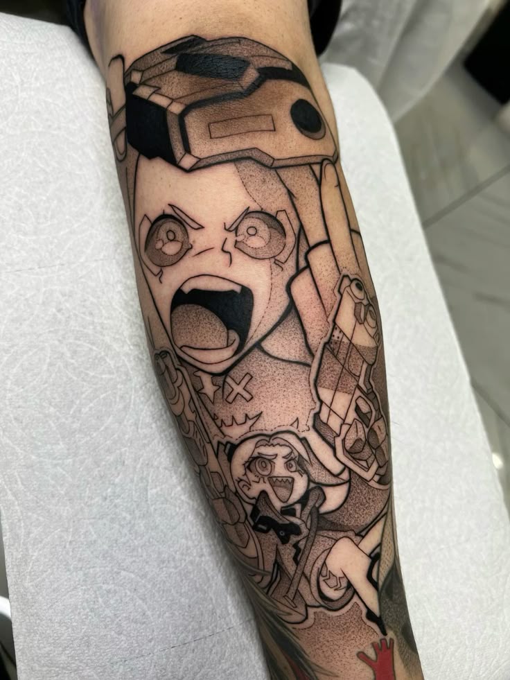 30 Cyberpunk Tattoo Ideas with Arm, Sleeve, Hand, and Back Designs