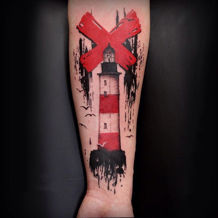 Check Out 29 Cool Lighthouse Tattoo Ideas for