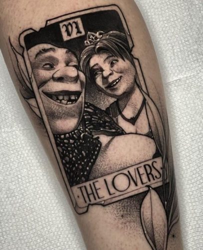 Explore 17 Creative Shrek Tattoo Ideas in : Inspirations from Fairytales to Modern Art