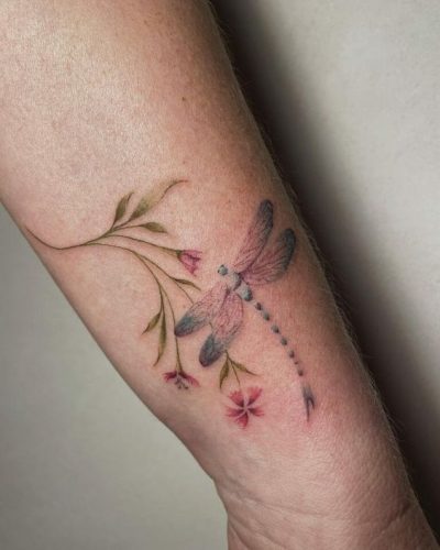 Discover 24 Ideas Unique Dragonfly Tattoo Designs for