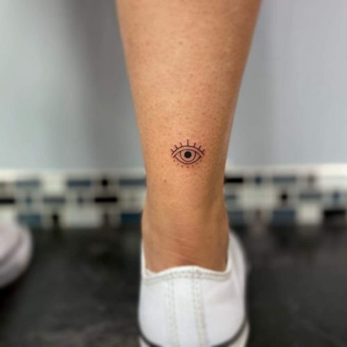 13 Small Evil Eye Tattoo Designs