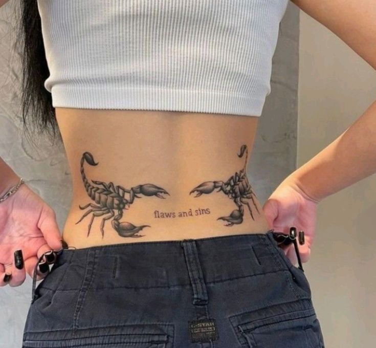 Find Out More on 29 Tramp Stamp Tattoo Ideas : Cute, Dainty, Gothic & Y2K Lower Back Designs