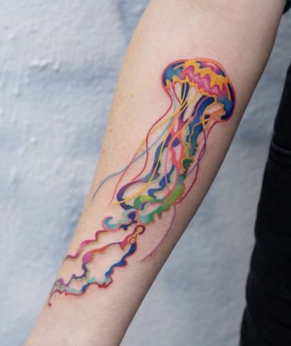 Discover Stunning Jellyfish Tattoo Designs for : Elegant, Colorful, and Bold Ideas for Your Next Ink