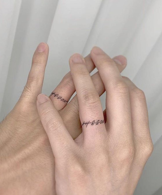 Explore 25 Unique Wedding Ring Tattoo Ideas for : Simple, Cute, Meaningful Designs