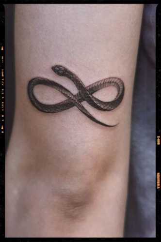 10 Snake Tattoos around Ankle Designs