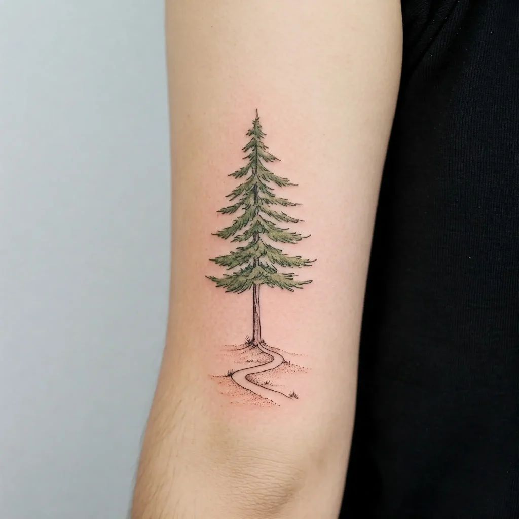 30 Pine Tree Tattoo Ideas: Quiet Symbols of Resilience, Place, and Peace