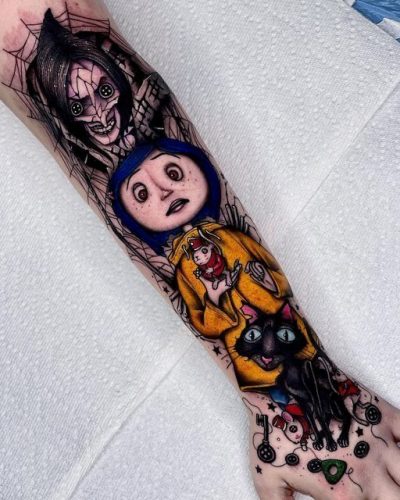 Immerse in the Magic: 15 Alice in Wonderland Tattoo Sleeves for