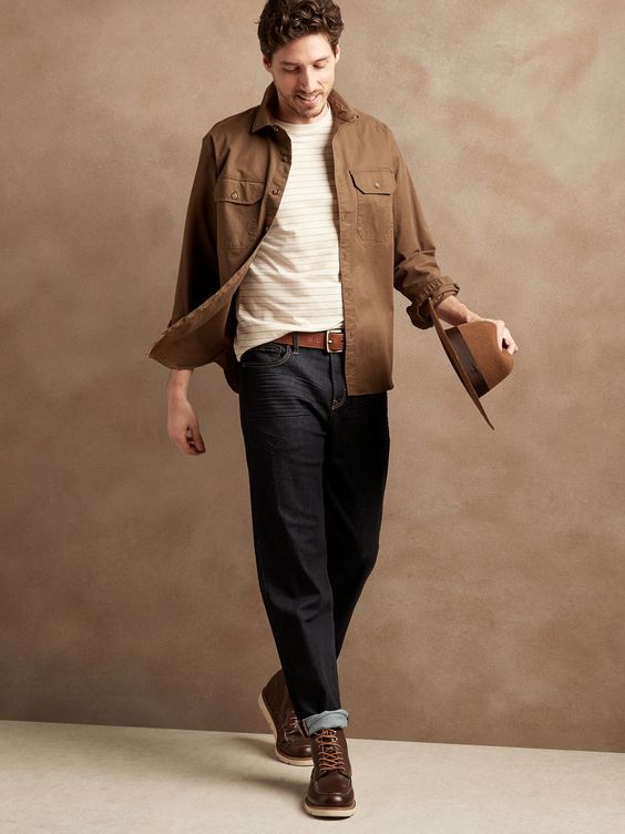 22 Stylish Belt Outfits for Men in : From Classic Leather to Bold Chains – Elevate Your Style