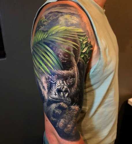 23 Gorilla Tattoo Ideas