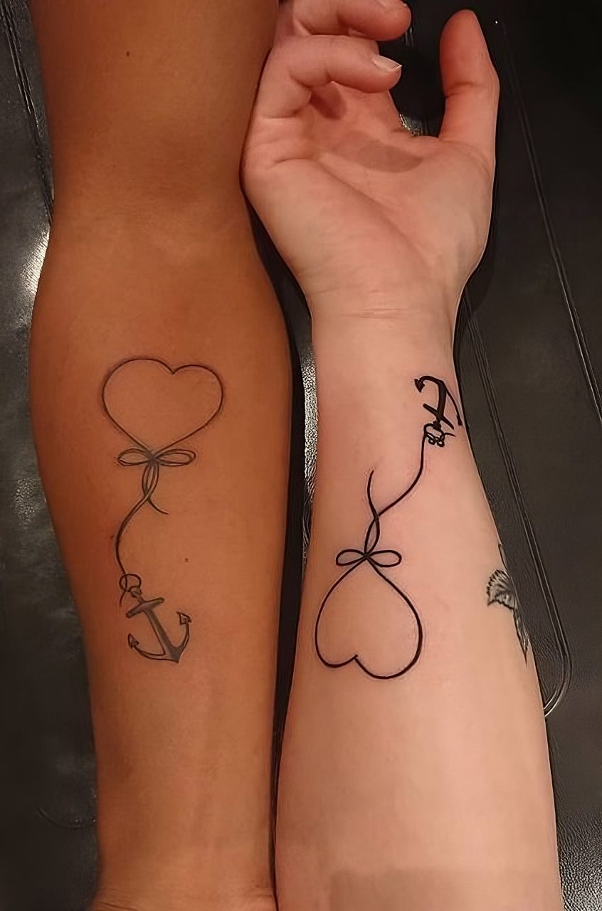 28 Matching Tattoo Ideas for Everyone Cute, Unique, Silly, and Meaningful Ink You’ll Love