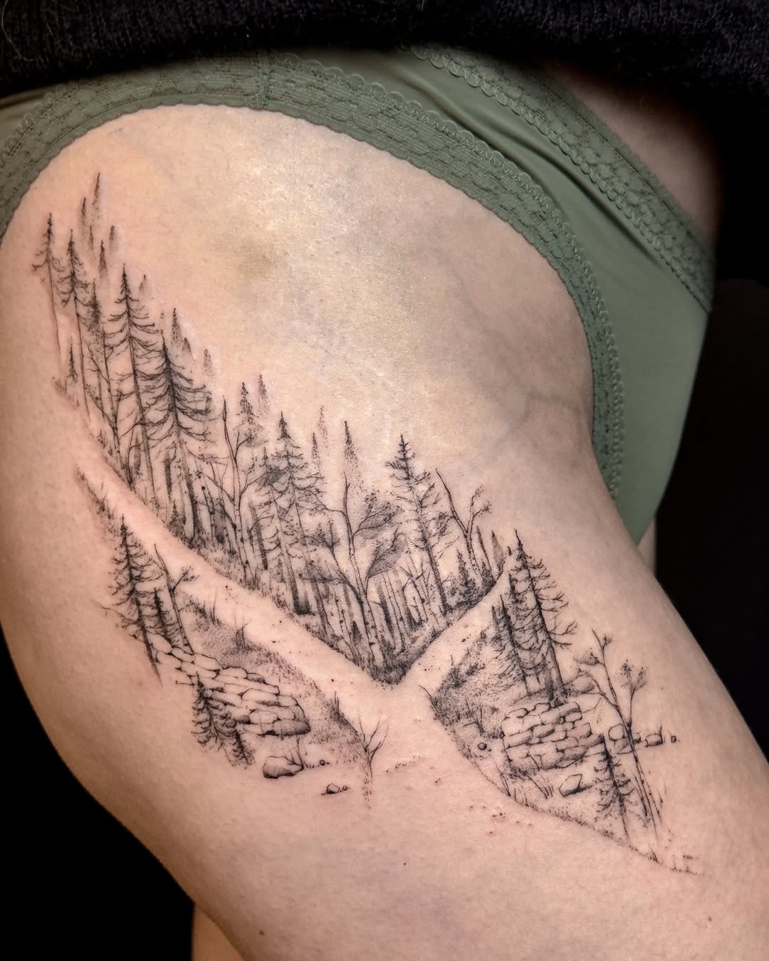 26 Forest Tattoo Designs for Men and Women | Small, Meaningful, First Tattoo Ideas