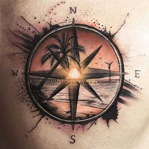 19 Beachy Tattoos Ideas: Capture the Sun and Sea in Beautiful Ink