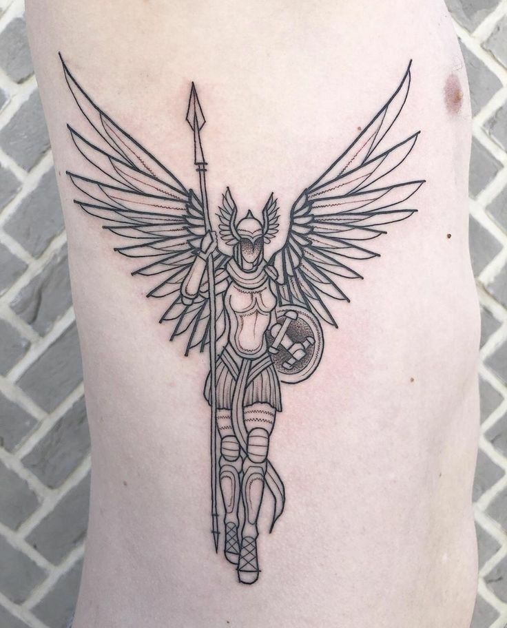27 Norse Mythology Tattoo Valkyries Ideas Featuring Female Warriors & Symbolic Designs