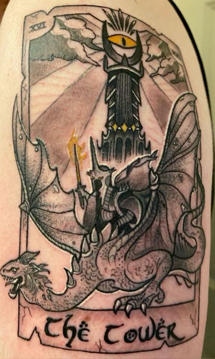 29 Lord Of The Rings Tattoo Ideas : Designs, Minimalist Symbols, Elvish Quotes, Sleeve Art