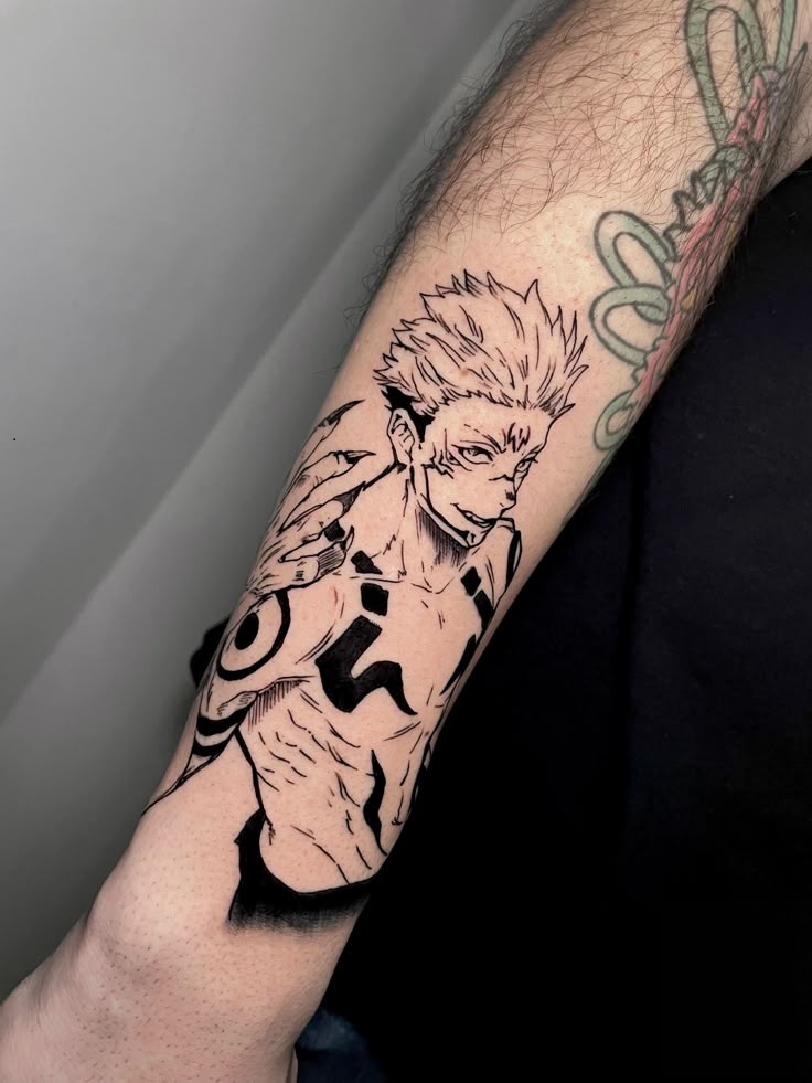 29 Unique Sukuna Tattoo Designs to Try on Your Arms, Hands, Face, Back, Legs, or Signified Parts in