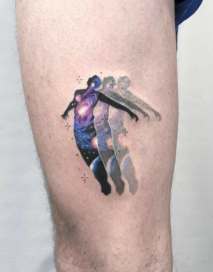 27 Galaxy Tattoo Ideas with Sleeve Designs, Black and Grey, and Cosmic Color Concepts