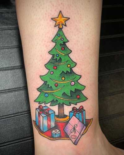 25 Christmas Tattoo Ideas: Festive Ink to Spread Holiday Cheer