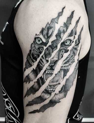 25 Tiger Tattoo on Arm Ideas
