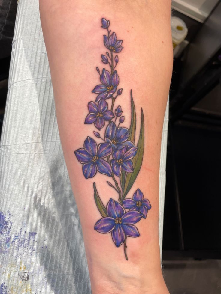 29 July Birth Flower Tattoo Ideas Fine Line, Spine, Arm, Shoulder & Sleeve Designs