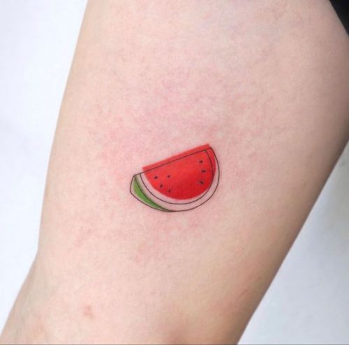 Uncover 17 Fresh Watermelon Tattoo Designs for a Vibrant – Ink Inspiration Awaits