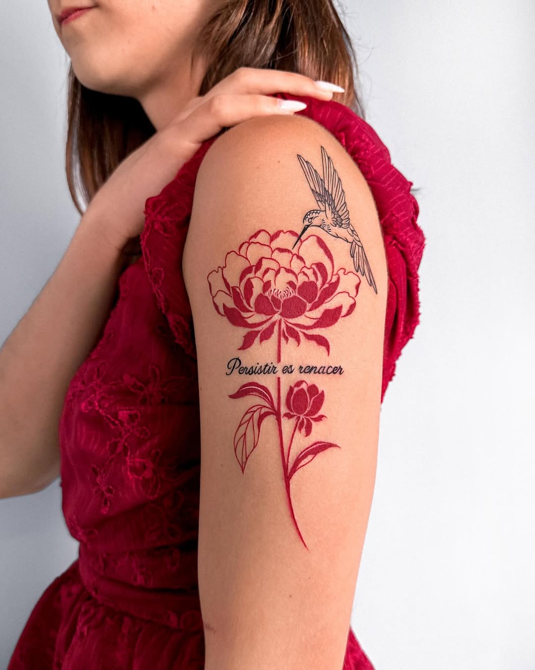 27 November Birth Flower Tattoo Ideas Featuring Chrysanthemums, Peony, Fine Line Designs