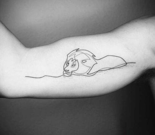 27 Easy Lion Tattoo Ideas: Simple yet Meaningful Designs