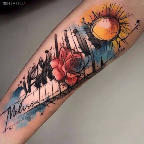Melodic Ink 25 Music-Inspired Tattoo Ideas for Men