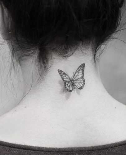 29 Tiny Butterfly Tattoo Ideas