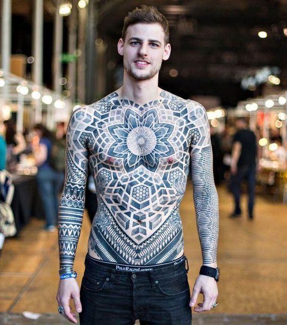 Best Aesthetic Male Tattoos Ideas for Arm, Chest & Sleeve Designs with Meaning & Inspiration