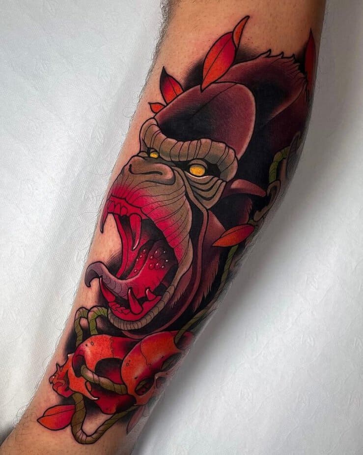 27 Gorilla Tattoo Designs That Capture Strength and Style