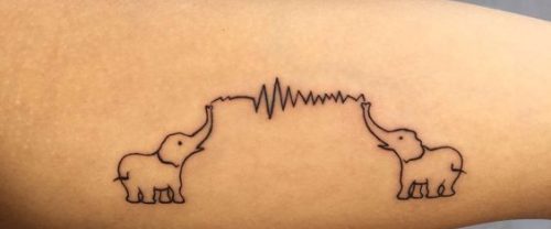 19 Elephant Ankle Tattoos Ideas